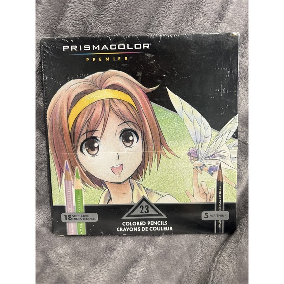 Premier Colored Pencils Manga Colors Adult Coloring 23 Pack- New And Sealed - Picture 1 of 3